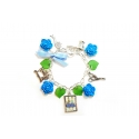 Mend and Make Do Themed Charm Bracelet